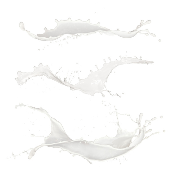 Milk splashes - Φωτογραφία, εικόνα