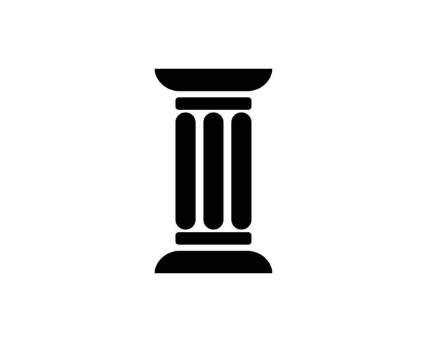 sütun Logo şablonu - Vektör, Görsel