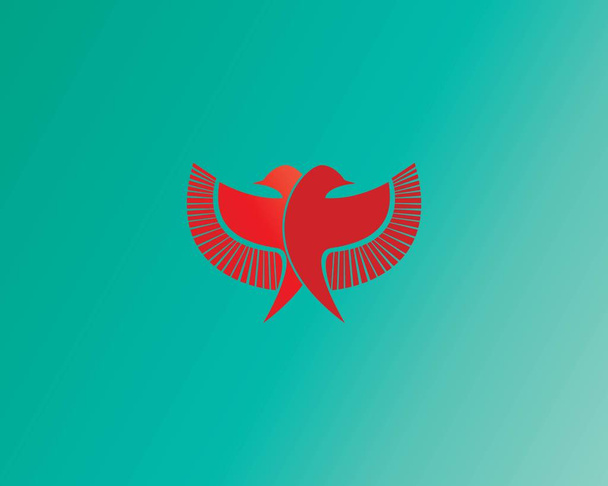 bird logo template - Vector, Image