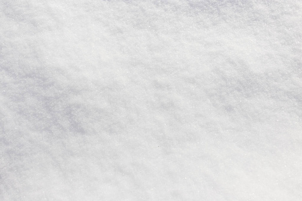White background of snow on the nature - Fotografie, Obrázek