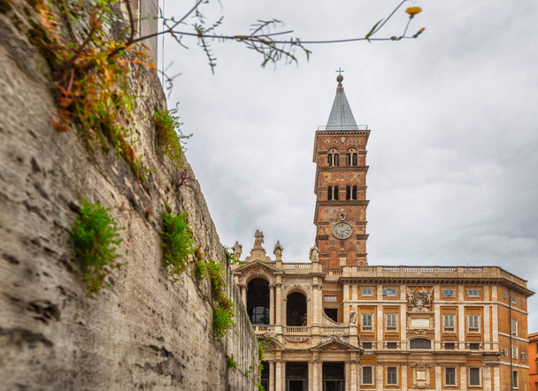 Βασιλική Σάντα Μαρία Ματζόρε Ρώμη Ιταλία - Φωτογραφία, εικόνα