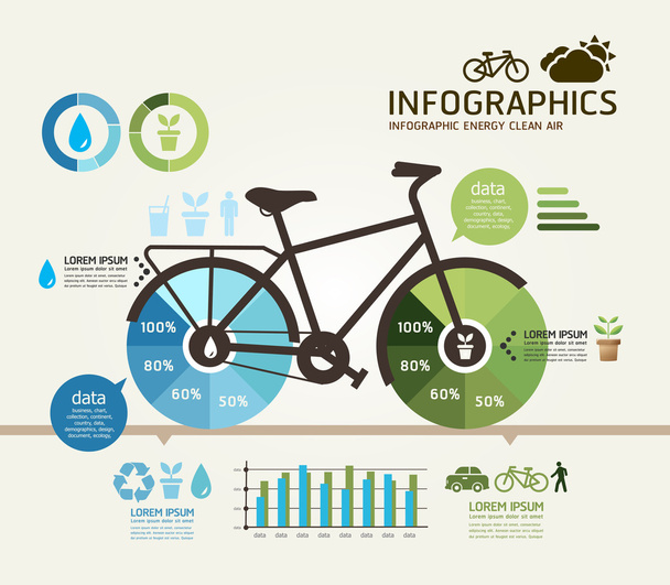 Modern Design template soft colour, can be used for infographic - Vector, imagen