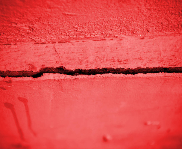 Crack w betonową ścianę - Zdjęcie, obraz
