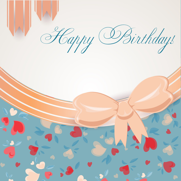 Birthday card - Διάνυσμα, εικόνα
