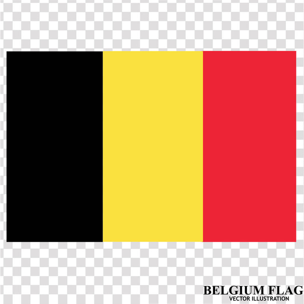 Fag of Belgium. Illustration. - Vector, Image