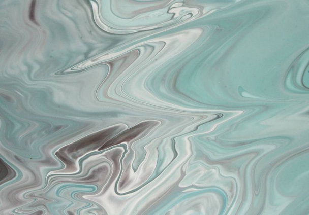abstract acryl schilderen, marmeren verf behang - Foto, afbeelding