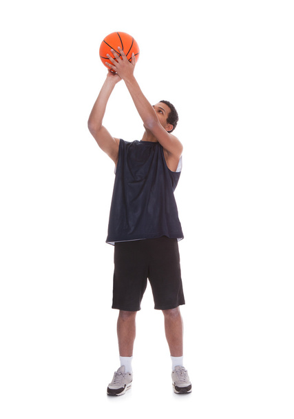 Portrait of professional basketball player - Foto, imagen