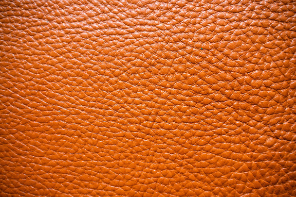 Textura de cuero marrón claro de grano completo
 - Foto, Imagen