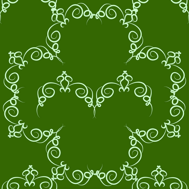 Seamless ornamental pattern - Vector, Image