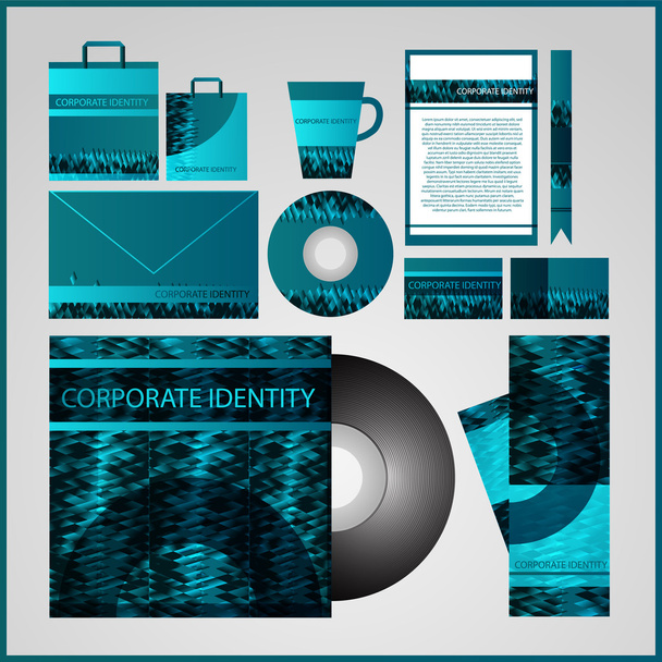 Selected Corporate Templates vector illustration - Vector, Image
