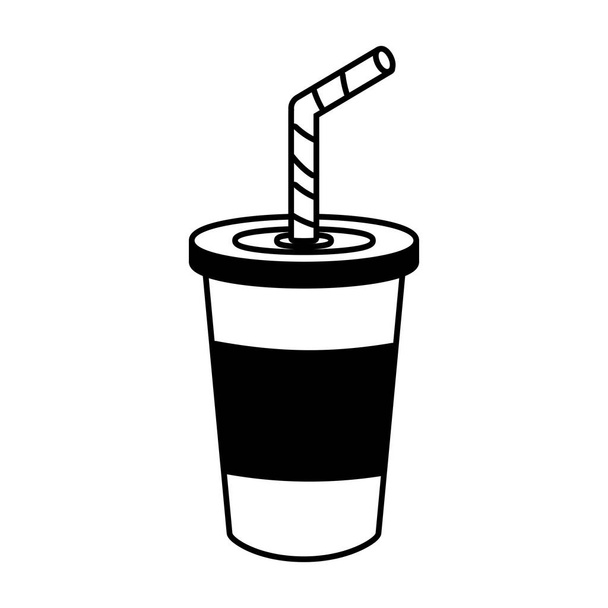 soda disposable cup - Vector, Image