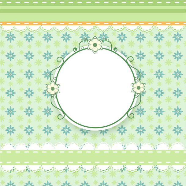 Vector floral background design - Vektor, kép