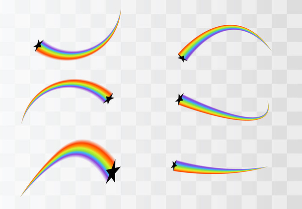 Colorful rainbow icon - Vektör, Görsel