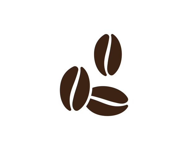 векторный шаблон кофе в зернах
 - Вектор,изображение