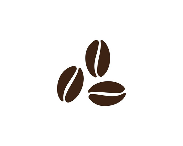 ベクトル コーヒー豆テンプレート - ベクター画像