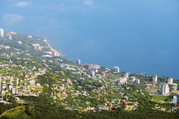 antenni näkymä Krimin rannikolle lähellä Jaltan
 - Valokuva, kuva