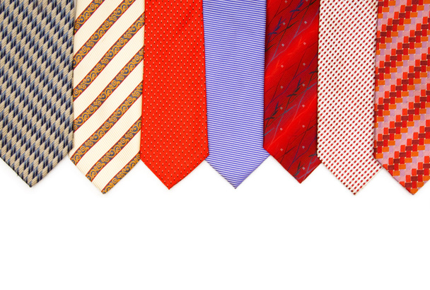 Selection of ties isolated - Photo, Image