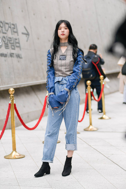Tydzień mody w Seul Korea Południowa 2019 jesień/zima - Zdjęcie, obraz