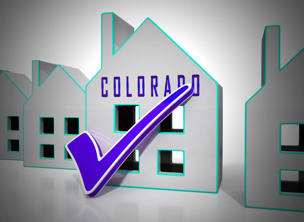 Colorado ingatlan ház képviseli a Real Estate, vagy vétel-Inv - Fotó, kép