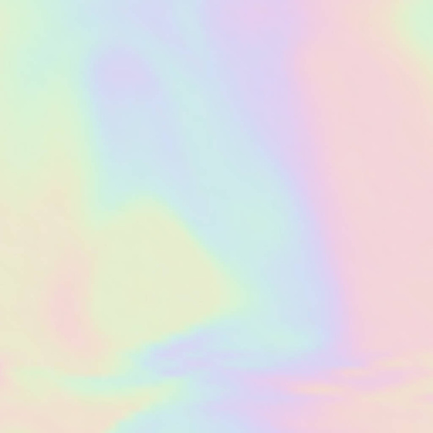 Egyszarvú színes témájú hologram háttér  - Vektor, kép