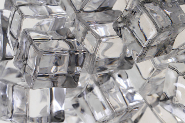 ice cubes as very nice background - Photo, Image