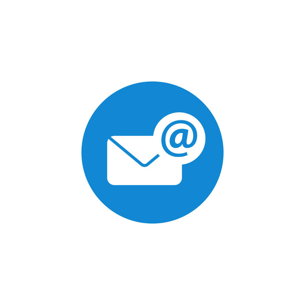 Comunicazione moderna contattaci icone simboli di design per il business della tecnologia tutta l'azienda con sguardo di fascia alta su illustrazione vettoriale di colore blu isolato su sfondo bianco
 - Vettoriali, immagini