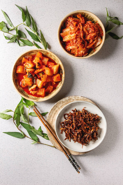 Korean appetizer kimchi - Foto, Imagem