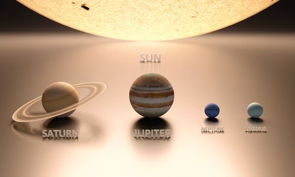 El Sol los Planetas de Gas
 - Foto, imagen
