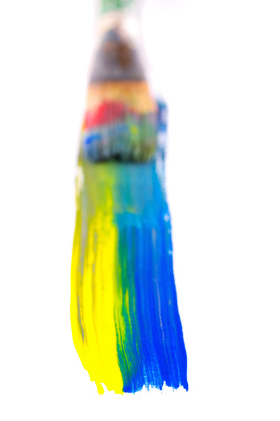 Painting brush multicolor - Foto, Bild