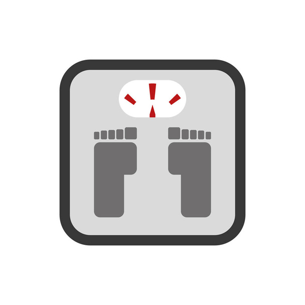 Balance bathroom isolated icon
 - Вектор,изображение