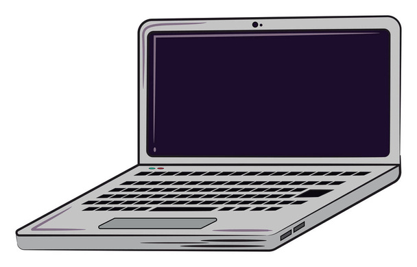 Un vecteur d'ordinateur portable ou une illustration couleur
 - Vecteur, image