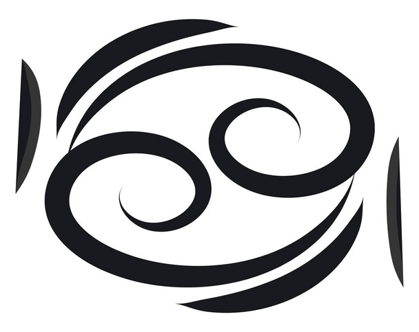 Illustration vectorielle de tatouage signe horoscope noir de base sur
  - Vecteur, image