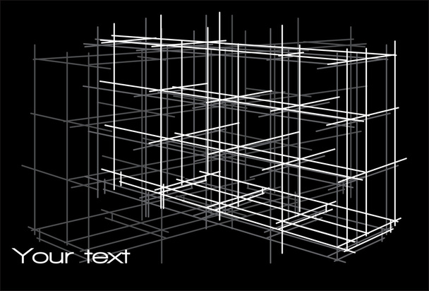 Industry concept lines - Vektor, Bild