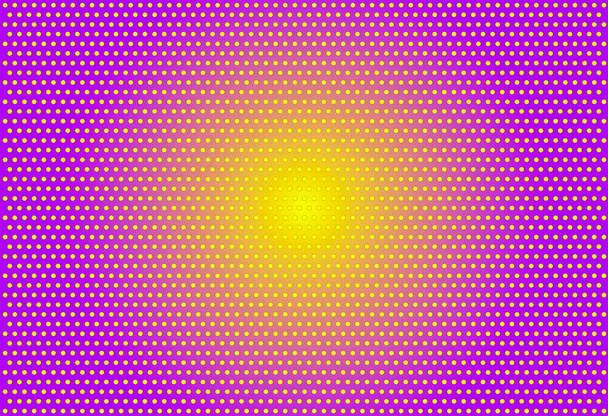 violet-yellow-dotted-popart-background - Vector, Image