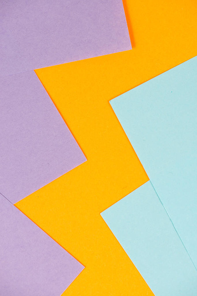 színes papír közelről. színes papír absztrakció - Fotó, kép
