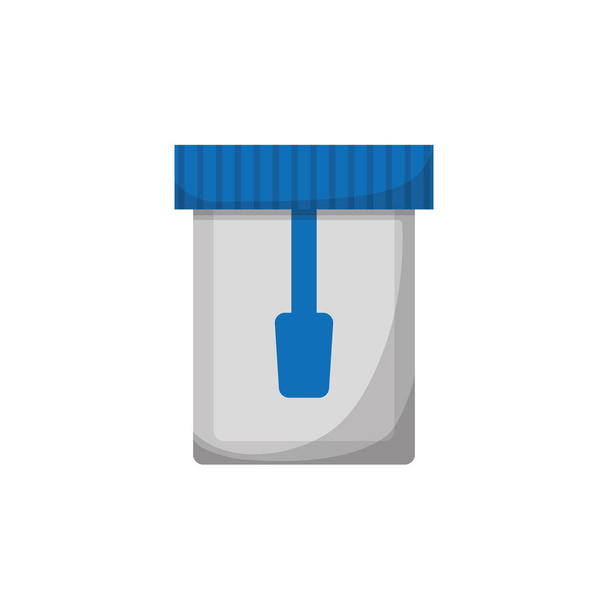 bottle drugs isolated icon - Vector, Image