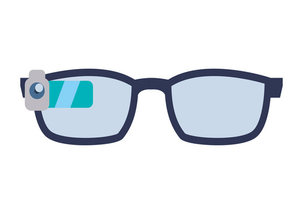 lunettes optiques avec caméra
 - Vecteur, image