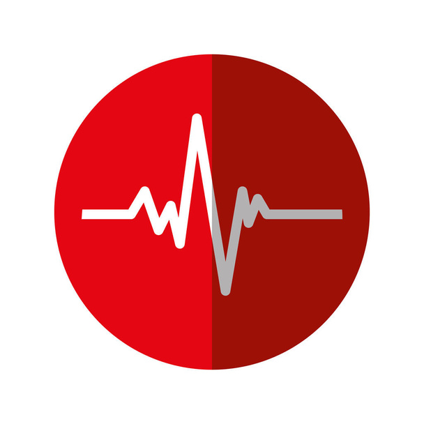 tep srdce kardiologie ikona - Vektor, obrázek