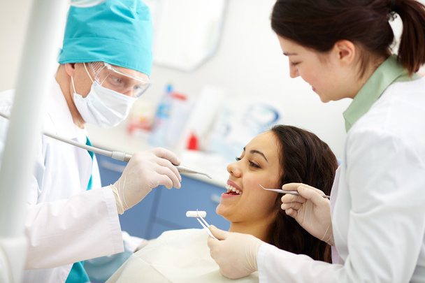 tandheelkundige check-up - Foto, afbeelding