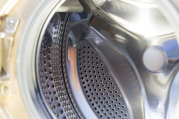 drum washing machine as a background - 写真・画像