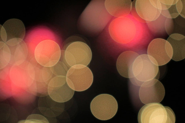 A broken light image of a fireworks - Фото, зображення