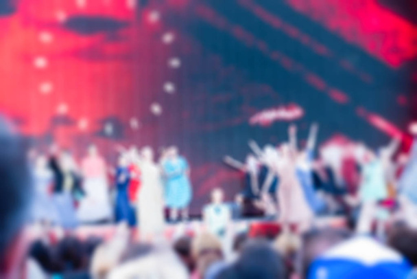 Festival concert show theme blur background - Photo, Image
