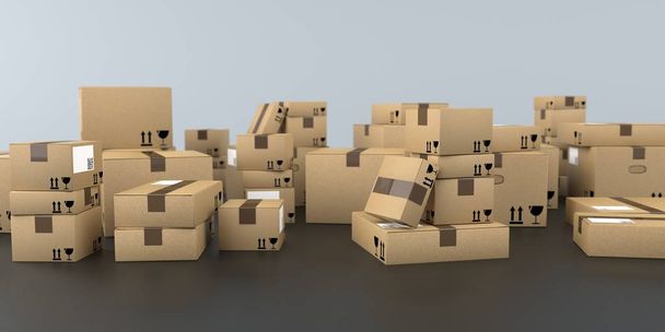 Shipping Cartons - Foto, imagen