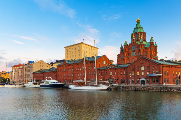 Old Town in Helsinki, Finland - Zdjęcie, obraz