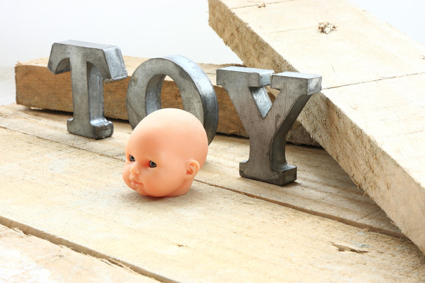 Head and toy - Photo, Image
