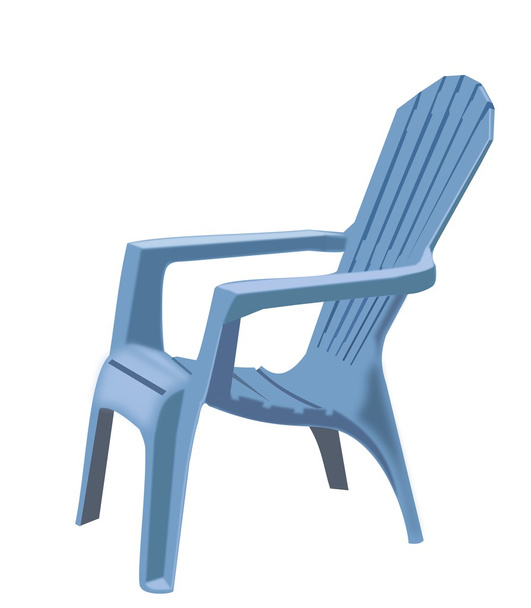 μπλε καρέκλα - Φωτογραφία, εικόνα
