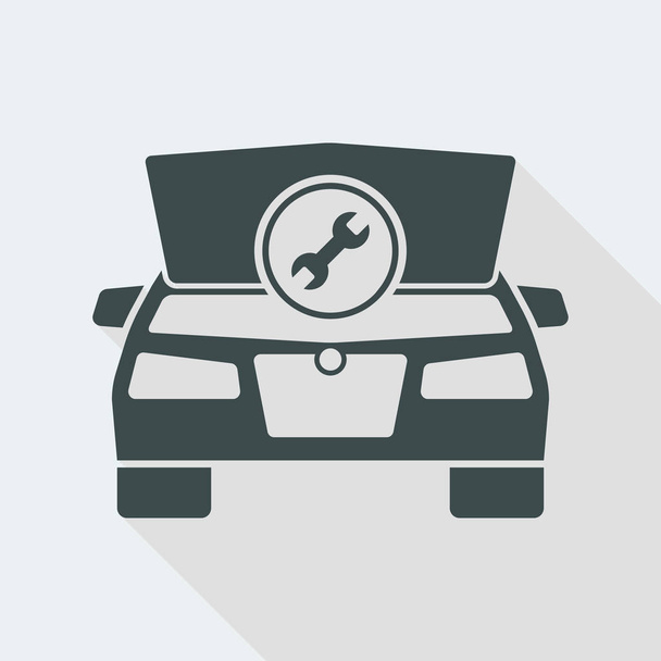 Icono de servicio de asistencia automotriz
 - Vector, imagen