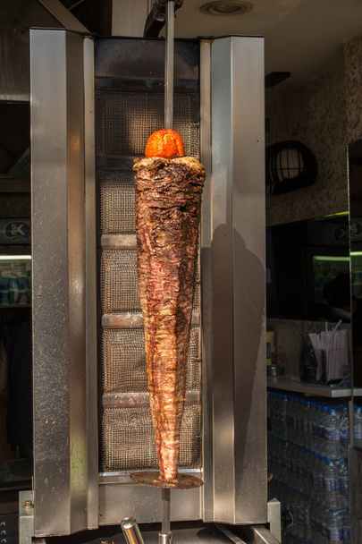 Traditional Turkish Doner Kebab grill - Photo, Image