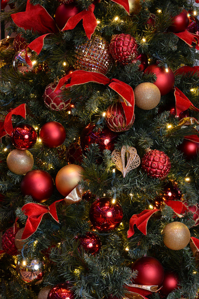 een rode kerst ornament - Foto, afbeelding