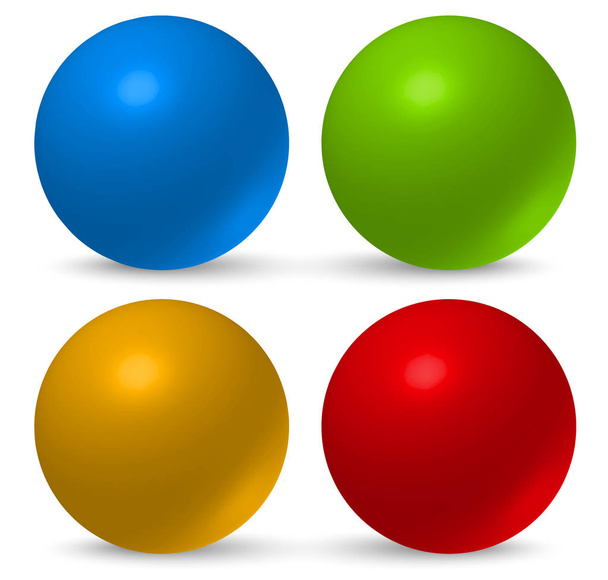 Glossy, 3d balls - Photo, image